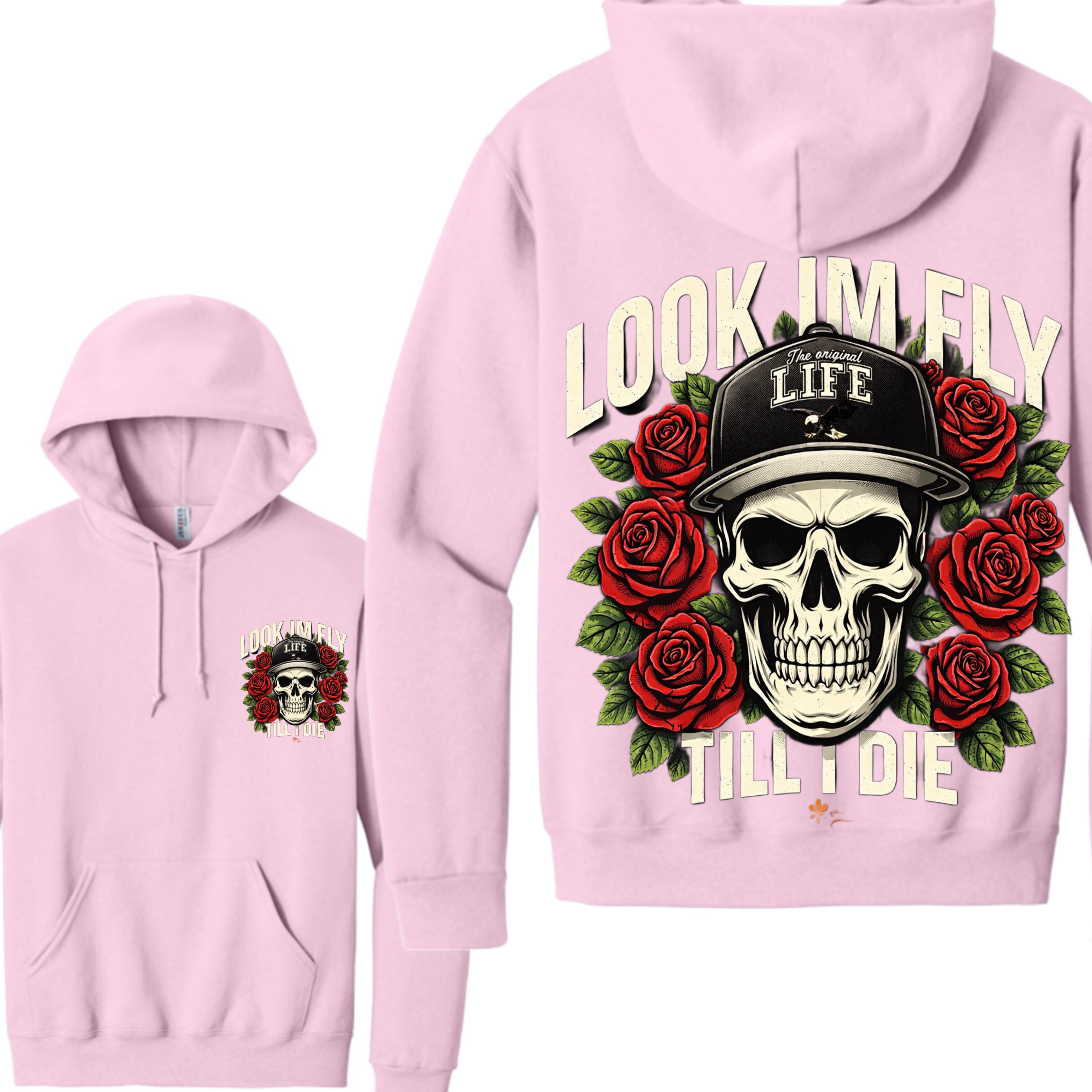 “Look Im Fly Til I Die” Hoodie